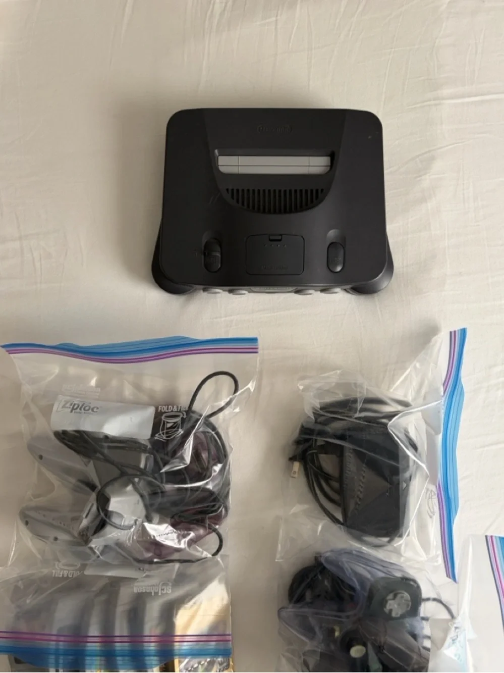 Nintendo N64 Console with Cables and Controller - Black